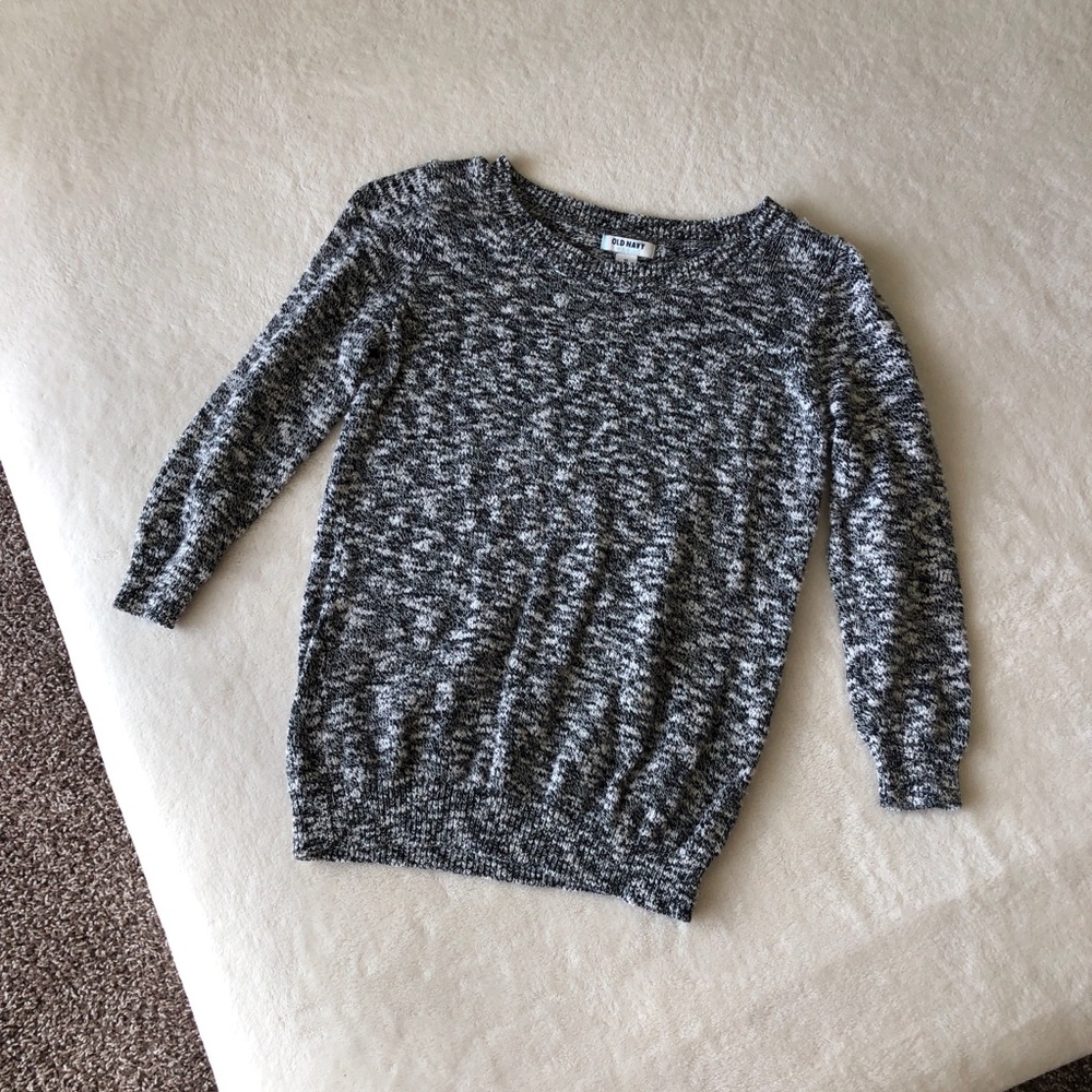 Old Navy grey petite sweater